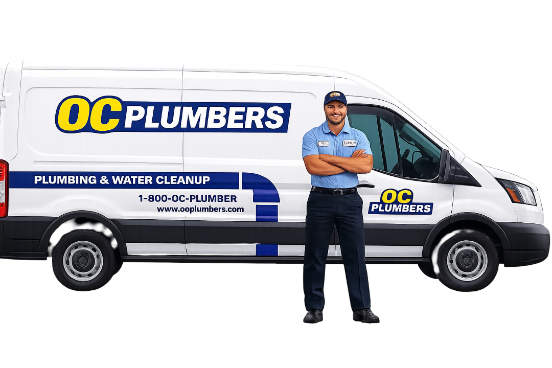 OC Plumbers service van